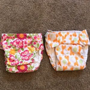 SWADDLEBEES SIMPLEX CLOTH DAIPER BUNDLE 2pc